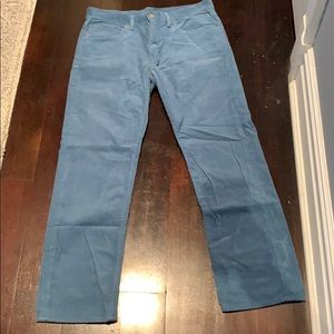 Blue Ralph Lauren Corduroy Trousers